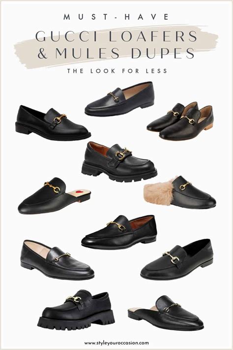 asos gucci loafer dupes|gucci loafer mule dupes.